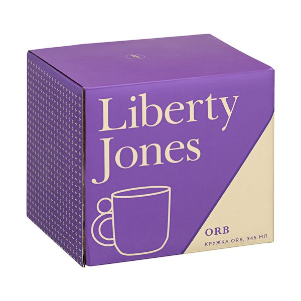 Кружка orb 345 мл, зеленая/фиолетовая Liberty Jones