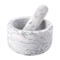 Ступка marm, 12.7х7.6 см, белый мрамор Liberty Jones