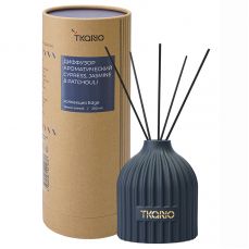 Диффузор ароматический cypress, jasmine & patchouli из коллекции edge, 200 мл, тёмно-синий Tkano