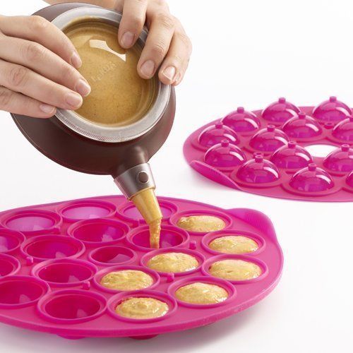 Кейкпоп форма силиконовая маджента Lekue 