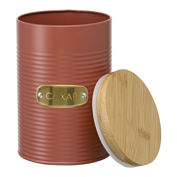 Банка для хранения сахара irmel 1.3 л, терракота Smart Solutions