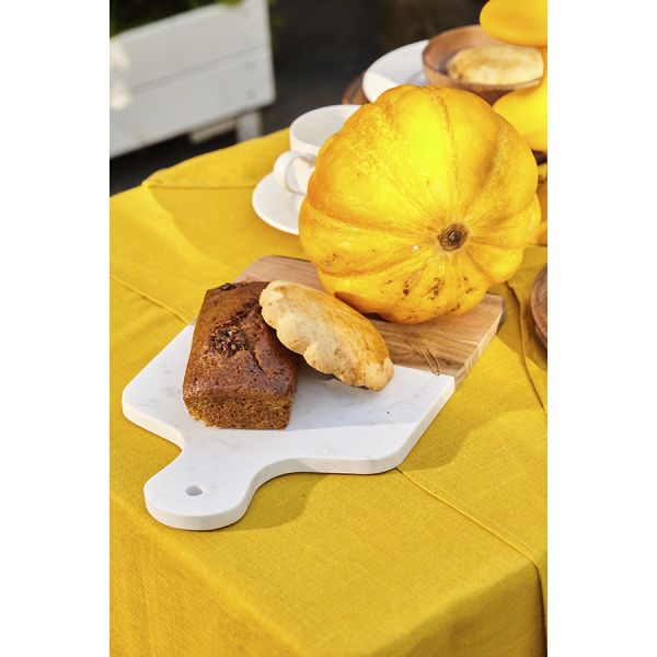 Доска сервировочная marm, 21,5х33,5 см, белый мрамор/акация Liberty Jones