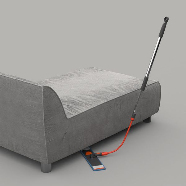 Ручка для швабры телескопическая 160 см с гибкой штангой 40 см Nordic Stream