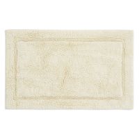 Коврик для ванной из хлопка ворсовый кремового цвета из коллекции essential 50х80 см Tkano