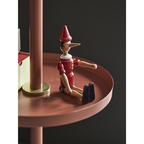 Вешалка напольная с полкой lingon, терракотовая Latitude