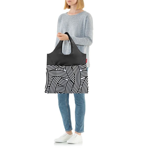 Сумка складная mini maxi shopper plus zebra