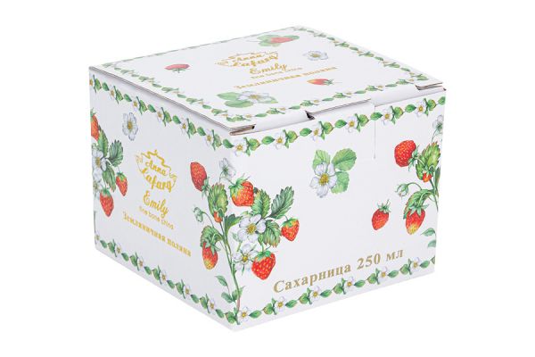 Сахарница Земляничная поляна, 0,25 л Anna Lafarg Emily