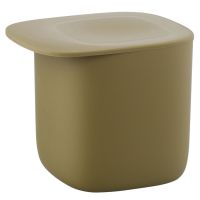 Контейнер для хранения с плоской крышкой 600 мл зеленый