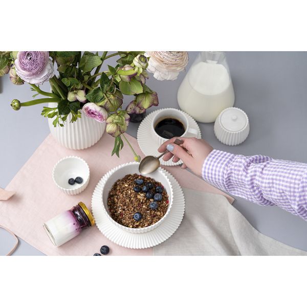 Сахарница белого цвета из коллекции edge Tkano