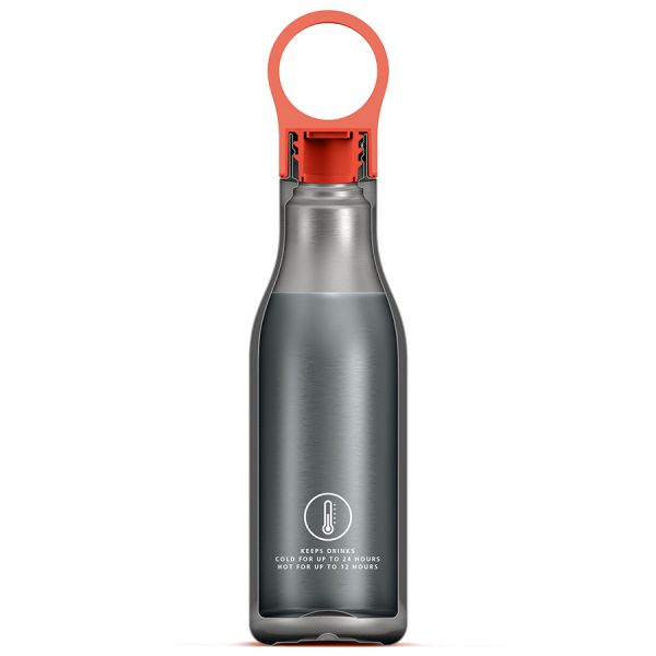 Термобутылка loop 500 мл коралловая