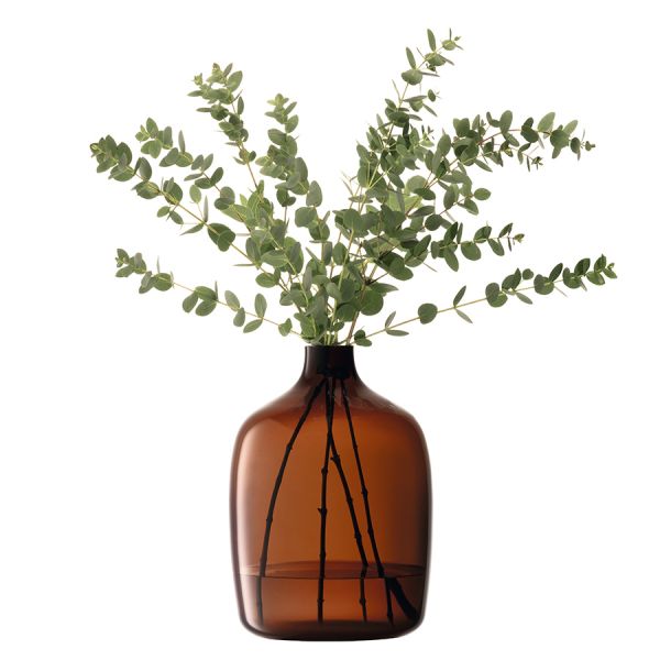 Ваза vessel, 27 см, коричневая LSA International