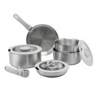 Набор посуды для приготовления со съемными ручками 3ply balance, 9 предметов Smart Solutions