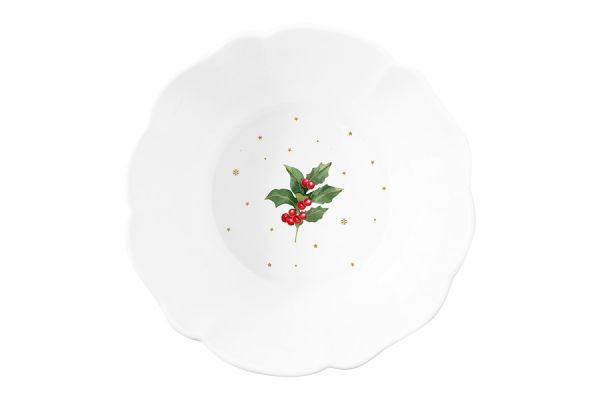 Салатник Рождесчтвенские ягоды 20 см, 1,5 л Easy Life