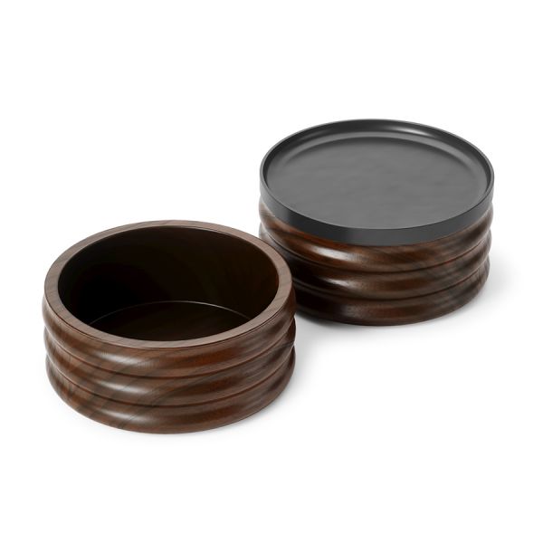 Шкатулка для украшений tesora, черный орех Umbra