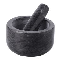 Ступка marm, 12.7х7.6 см, черный мрамор Liberty Jones