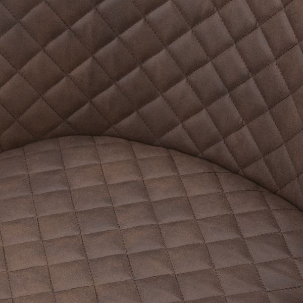 Стул calvin, экокожа, темно-коричневый Bergenson Bjorn