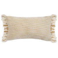 Чехол на подушку горчичного цвета clouds из коллекции ethnic 35х60 см Tkano