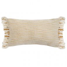 Чехол на подушку горчичного цвета clouds из коллекции ethnic 35х60 см Tkano