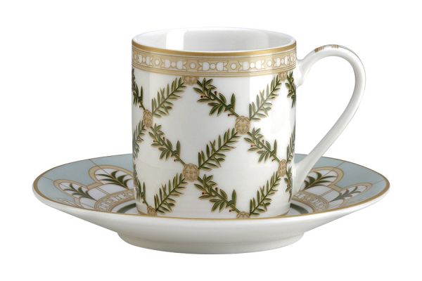 Набор чашек с блюдцами Rosita 80 мл, 2 шт Pozzi Milano 1876