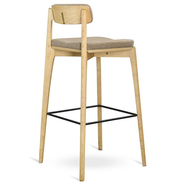 Стул барный aska рогожка ясень/бежевый Latitude