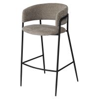 Стул барный helning, мягкий шенилл, капучино Bergenson Bjorn