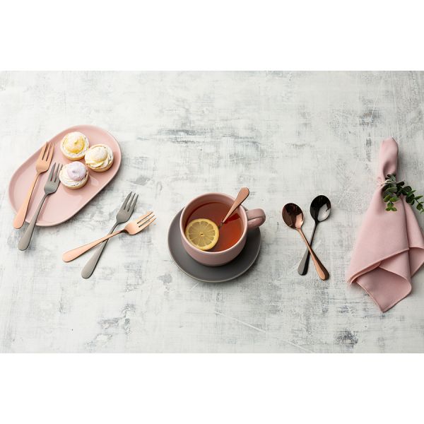 Набор из 4 чайных ложек select copper