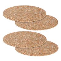 Набор из 4-х сервировочных ковриков из пробки и переработанного материала recork, D30 см Liberty Jones