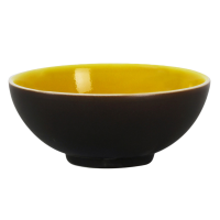 Салатник д/фруктов 14 см, цвет цитрон,TOURRON     (6)     950814