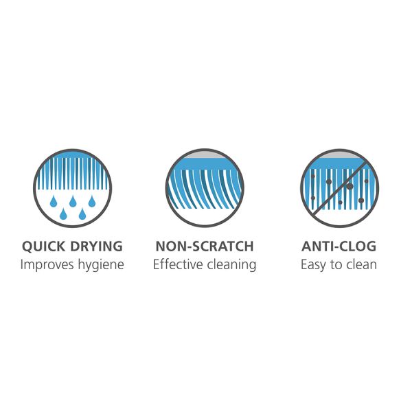 Набор из 2 щеток для мытья посуды CleanTech синий Joseph Joseph