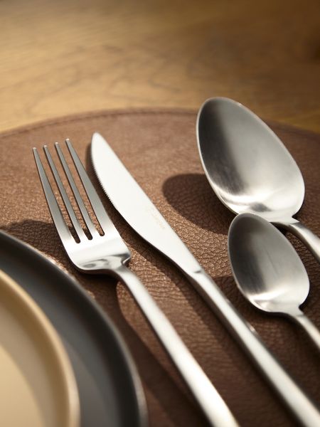 Набор столовых приборов pure на 6 персон, 24 предмета, серебристые матовые Liberty Jones