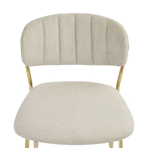 Стул полубарный eirill, шенилл, серый Bergenson Bjorn