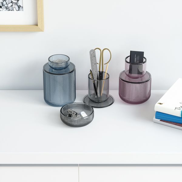 Шкатулка-органайзер allira малая серая