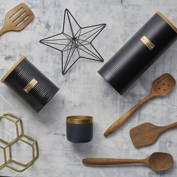 Емкость для хранения пасты Otto 2 л черная