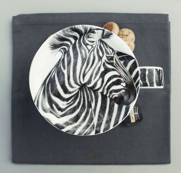 Кружка с крышкой Zebra 450 мл WILD SPIRIT TAITU