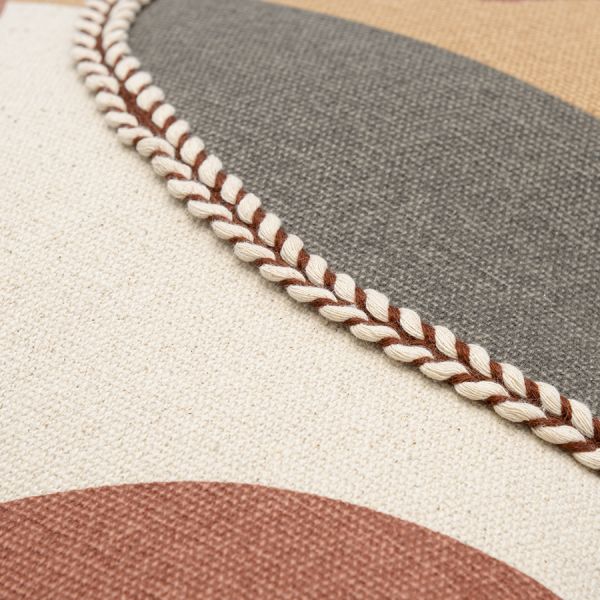 Подушка декоративная с фактурным рисунком braids из коллекции ethnic 45х45 см Tkano