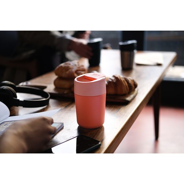 Кружка sipp 340 мл коралловая