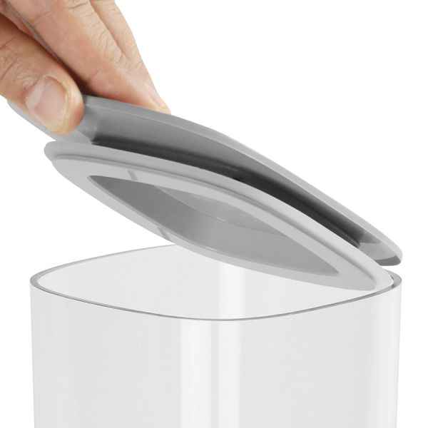 Контейнер для хранения с плоской крышкой 300 мл белый