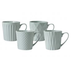 Набор из 4-х кружек Nova, голубой 0.38 л Maxwell & Williams