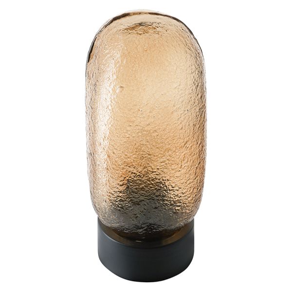 Светильник настольный frozen light, D13 см, янтарный Bergenson Bjorn