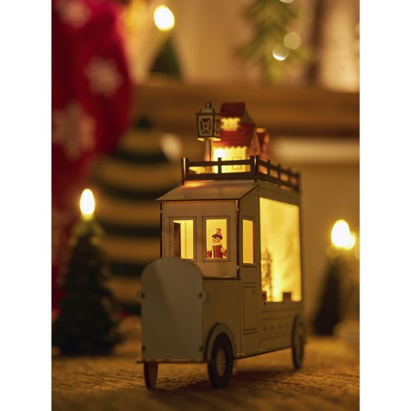 Декор новогодний с подсветкой festive truck из коллекции new year essential Tkano