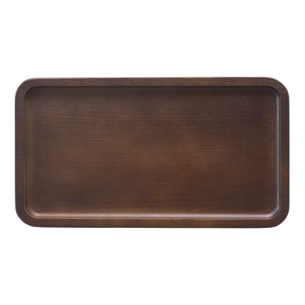 Поднос деревянный прямоугольный bernt, 29х16 см, орех