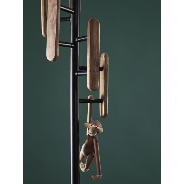 Вешалка напольная fem, черная Latitude