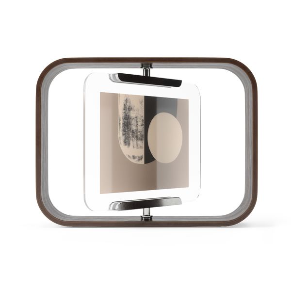 Фоторамка двусторонняя bellwood, 16х22 см, состаренный орех Umbra