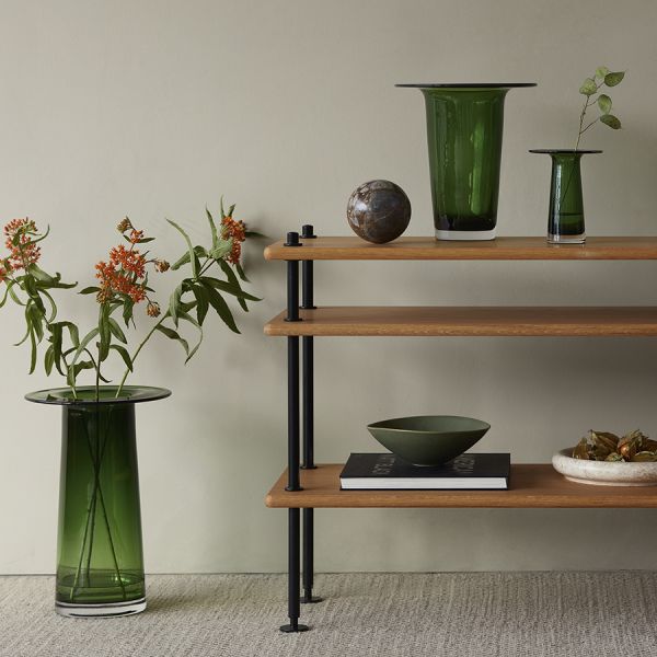 Ваза victoria, 26 см, зеленая LSA International