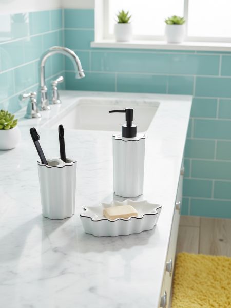 Органайзер для зубных щеток camellia, белый Bergenson Bjorn Bath
