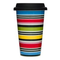 SagaForm Стакан с силиконовой крышкой 