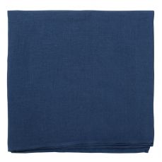 Скатерть из стираного льна синего цвета из коллекции essential, 170х170 см Tkano
