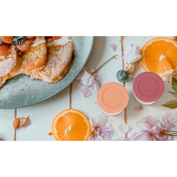 Соусницы с крышкой mb temple малые 2 шт. pink flamingo + blush