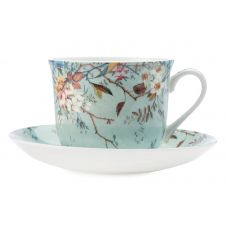 Чашка с блюдцем 480 мл Луг большая в подарочной упаковке Maxwell & Williams