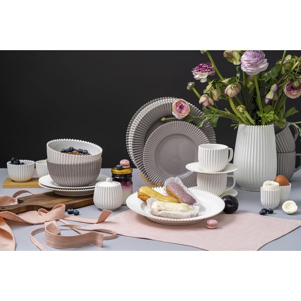 Сахарница белого цвета из коллекции edge Tkano